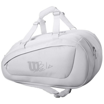 Bolsa Unisex Pádel Wilson BELA SUPER TOUR PADEL Blanca