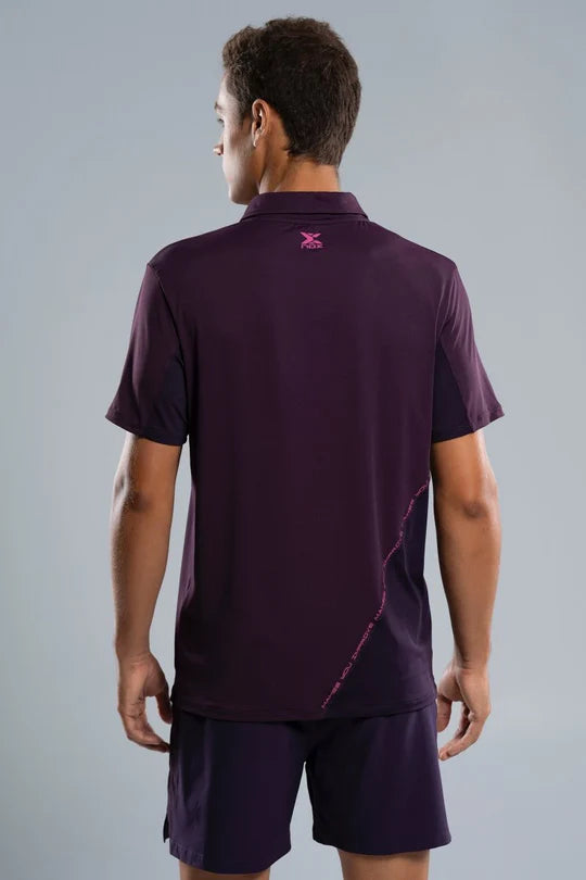 Polo de Pádel Hombre NOX PRO Deep Purple
