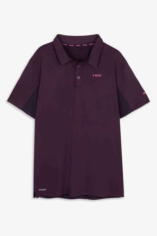 Polo de Pádel Hombre NOX PRO Deep Purple