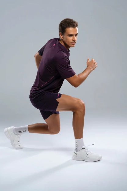 Polo de Pádel Hombre NOX PRO Deep Purple