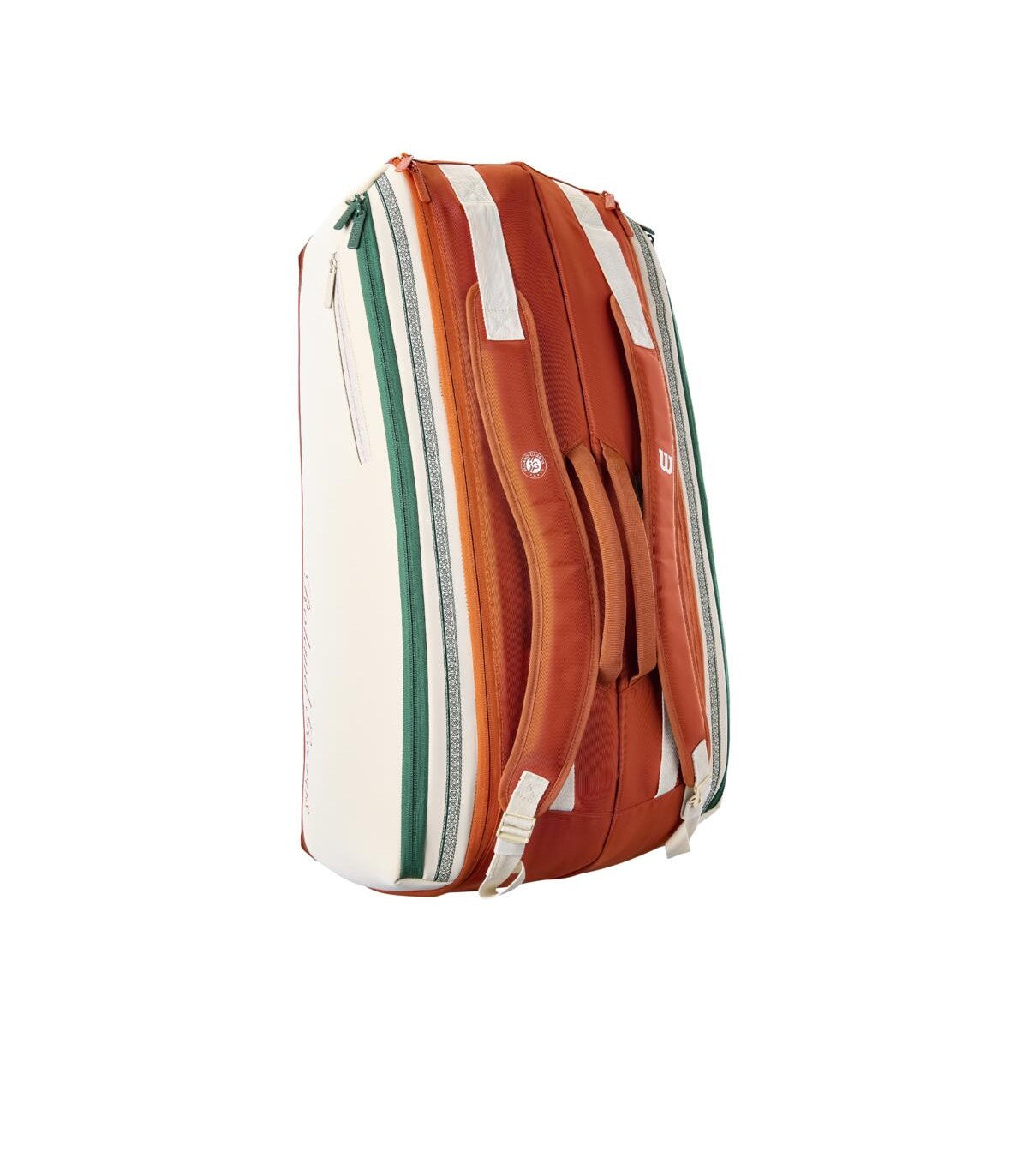 Raquetero de Tenis Wilson Roland-Garros 2026 Super Tour 9 Pack Cream