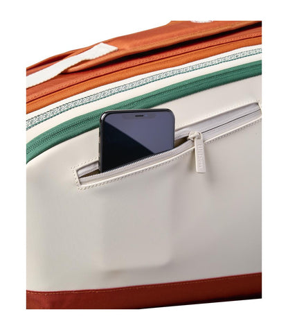 Raquetero de Tenis Wilson Roland-Garros 2026 Super Tour 9 Pack Cream