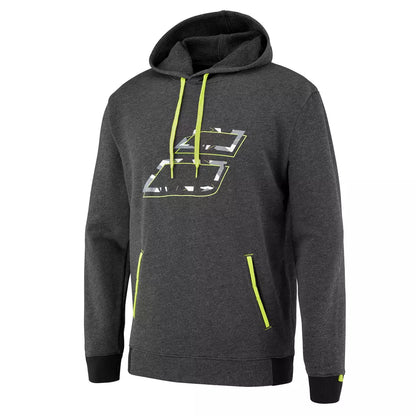 Sudadera Tenis Hombre Babolat Exercise Aero Hood Gris