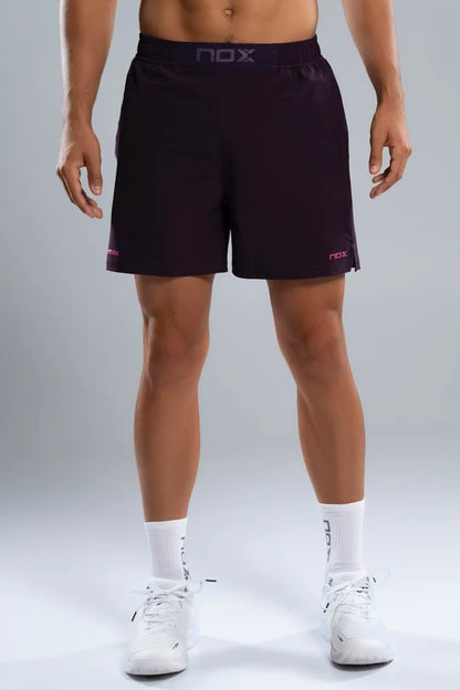 Short de Pádel Hombre NOX PRO Deep Purple