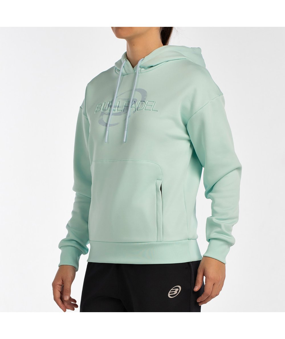 Sudadera de Pádel Bullpadel Befas Aguamarina Mujer