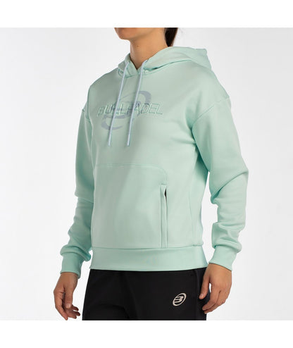 Sudadera de Pádel Bullpadel Befas Aguamarina Mujer
