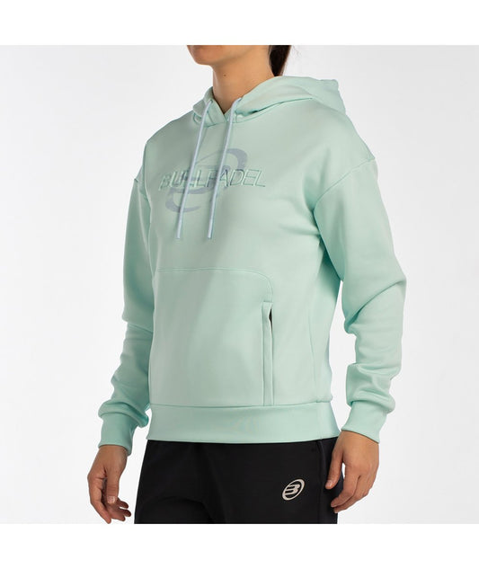 Sudadera de Pádel Bullpadel Befas Aguamarina Mujer