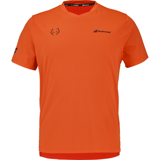 Camiseta de Pádel Babolat CN TEE LEBRON 2026 Naranja