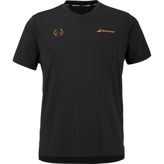 Camiseta de Pádel Babolat CN TEE LEBRON 2026 Negra