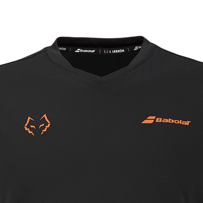 Camiseta de Pádel Babolat CN TEE LEBRON 2026 Negra