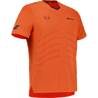 Camiseta Padel Babolat Replica Lebrón Naranja 2026