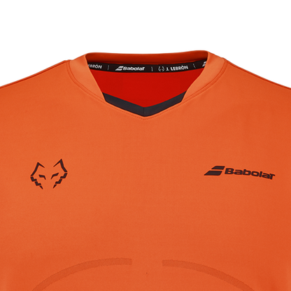 Camiseta Padel Babolat Replica Lebrón Naranja 2026