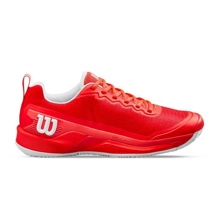 Zapatillas de Tenis Hombre Wilson Rush Pro 4.5 Clay Rojo/Blanco