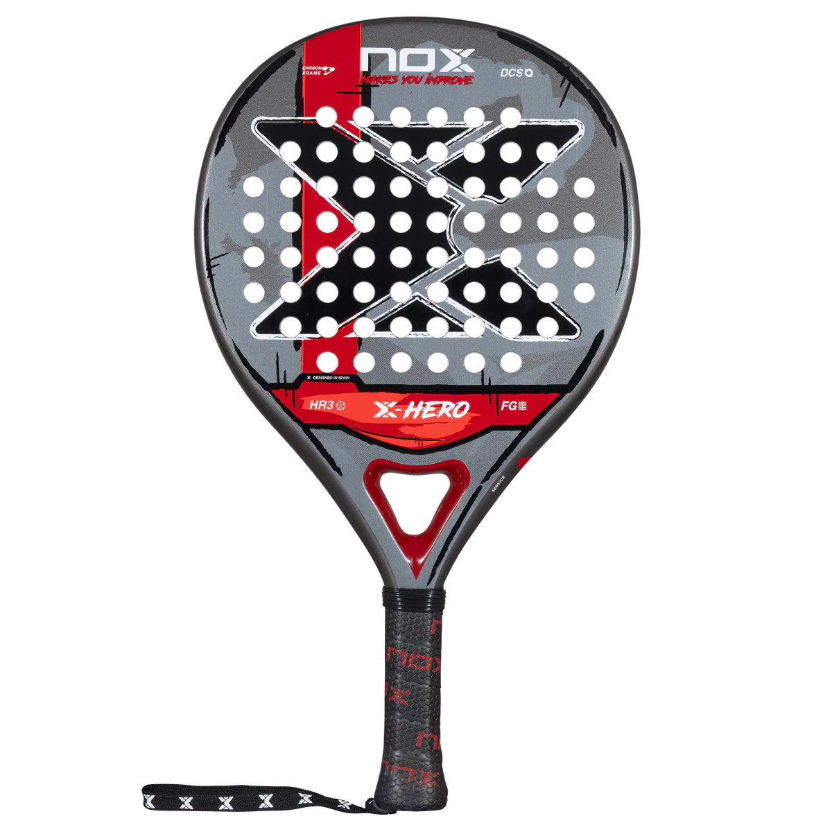 Pala de Pádel Nox X-Hero Red 2026