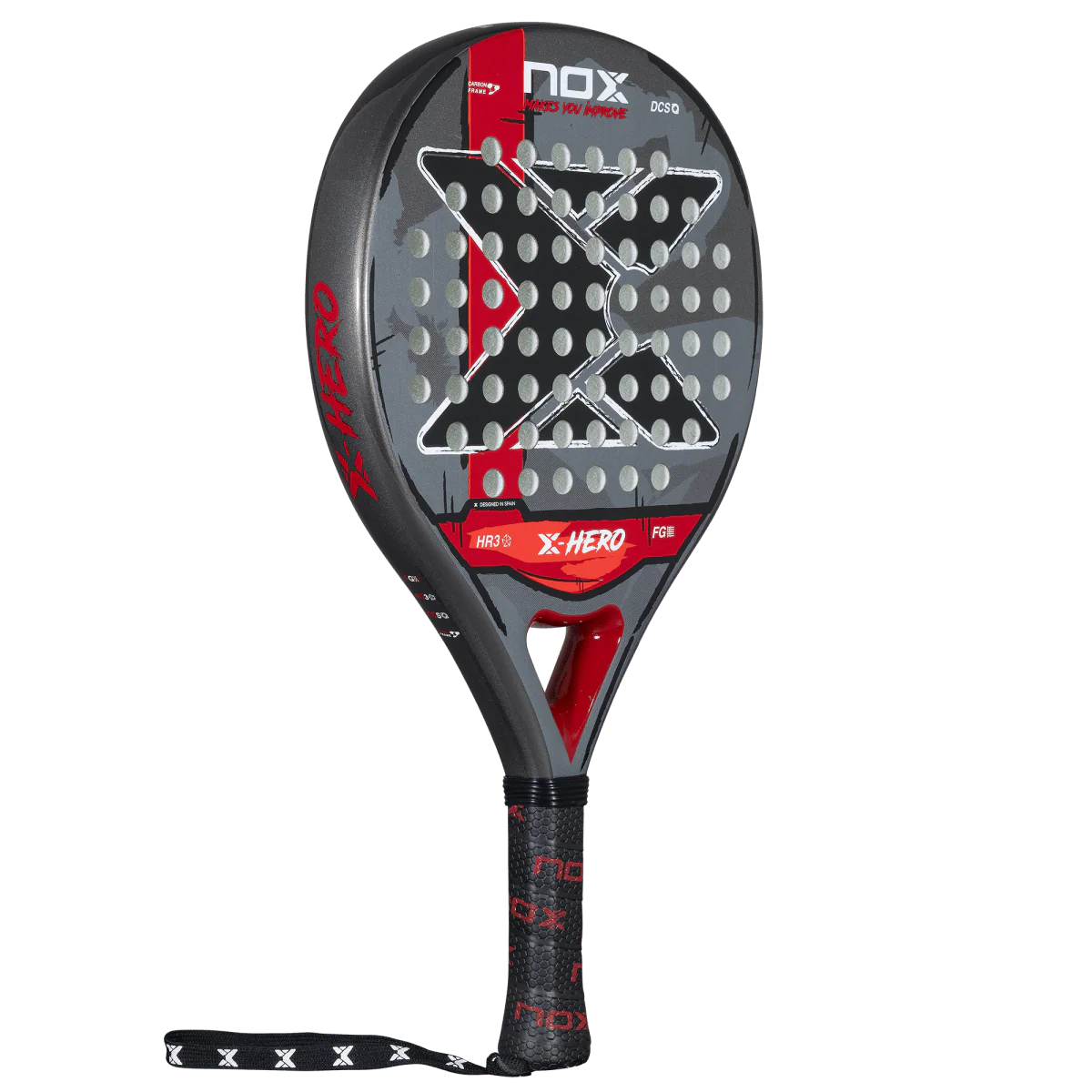 Pala de Pádel Nox X-Hero Red 2026