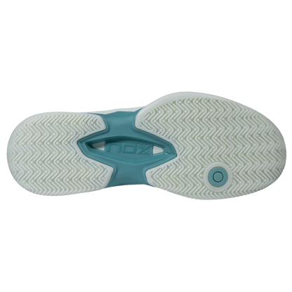 Zapatillas de Pádel AT10 LUX Morning Mist / Turquoise