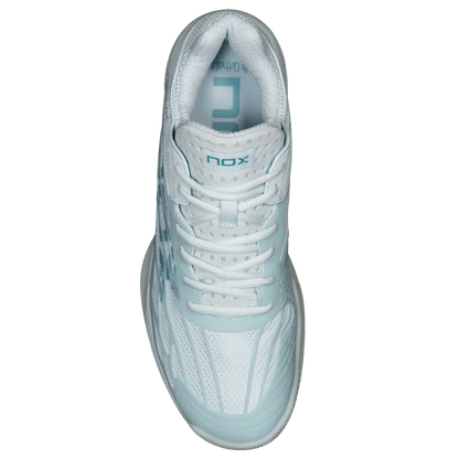 Zapatillas de Pádel AT10 LUX Morning Mist / Turquoise