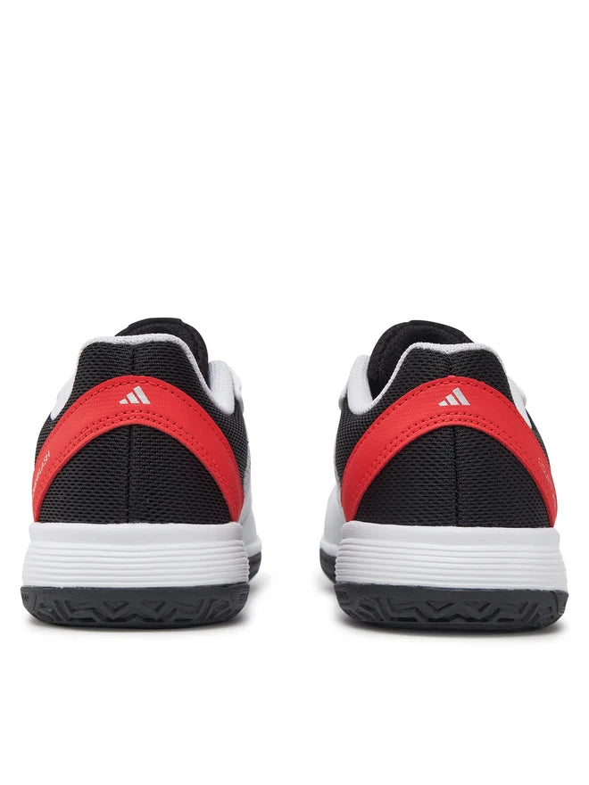 Zapatillas de Tenis Adidas Courtflash K Junior Blanca/Negra