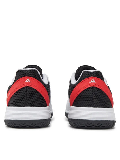 Zapatillas de Tenis Adidas Courtflash K Junior Blanca/Negra