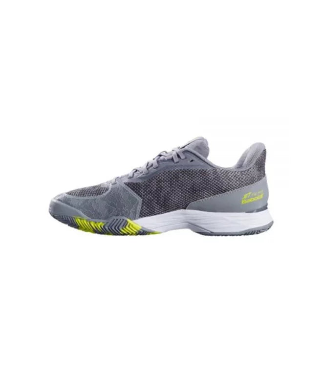 Zapatillas de Pádel Babolat Jet Tere Clay Men Gris Amarillo Blanco