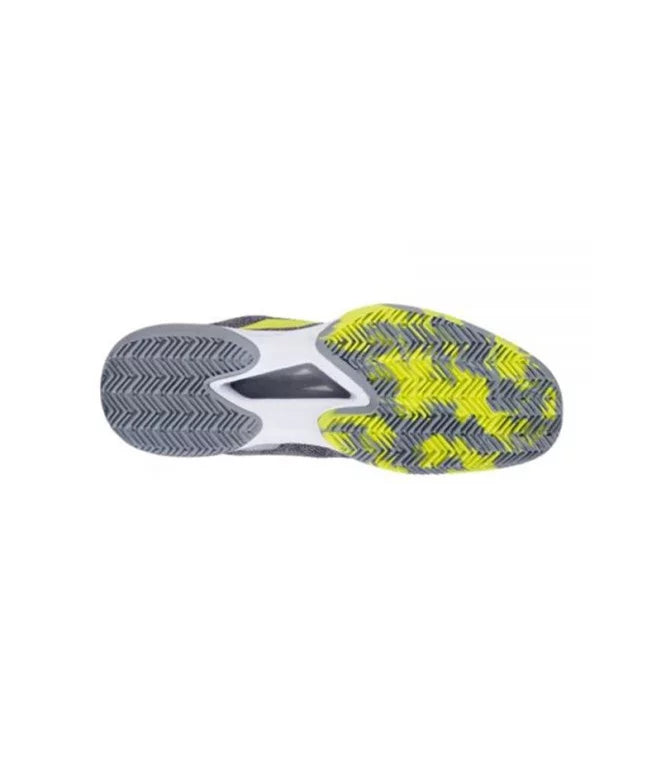 Zapatillas de Pádel Babolat Jet Tere Clay Men Gris Amarillo Blanco