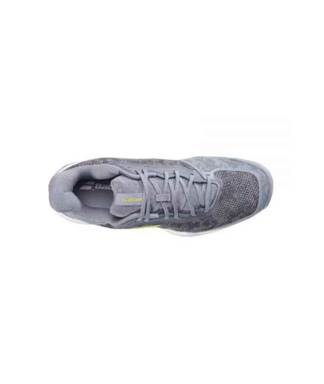 Zapatillas de Pádel Babolat Jet Tere Clay Men Gris Amarillo Blanco