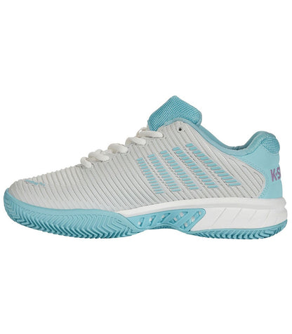 Zapatillas de Pádel K-Swiss Hypercourt Express 2 HB Gris / Azul Celeste