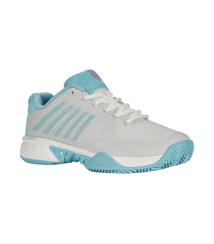 Zapatillas de Pádel K-Swiss Hypercourt Express 2 HB Gris / Azul Celeste